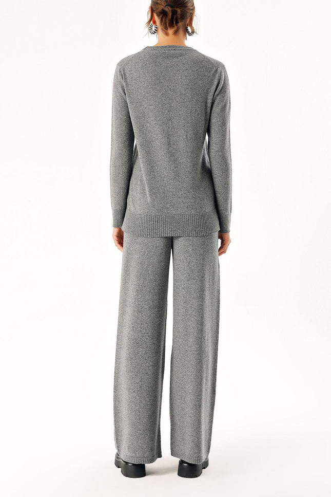 Smoked Knitwear pants and pullover suits 28859