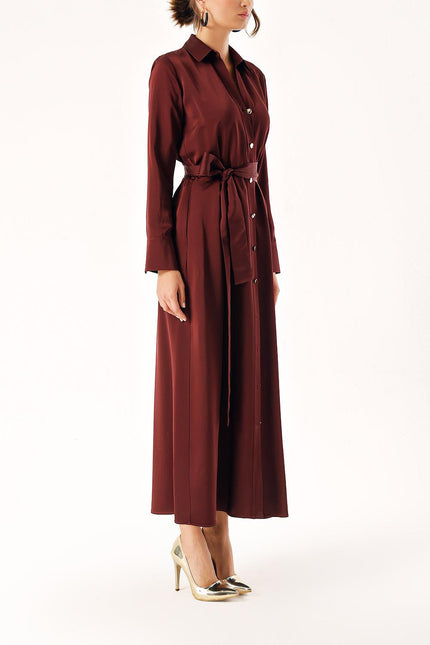 Plum Wide cut shirt dress 94373